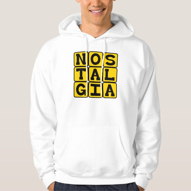 Nostalgia, Longing For The Past Hoodie (Front)