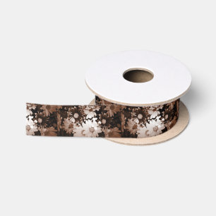 nostalgia western country wildflower summer daisy satin ribbon