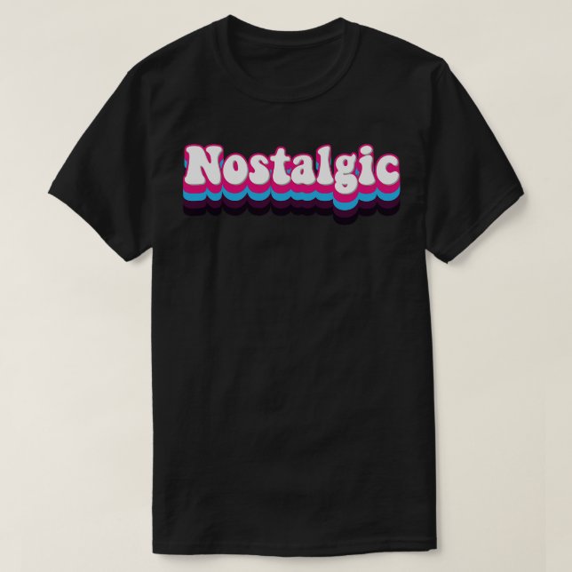 Nostalgic 80s T-Shirt (Design Front)