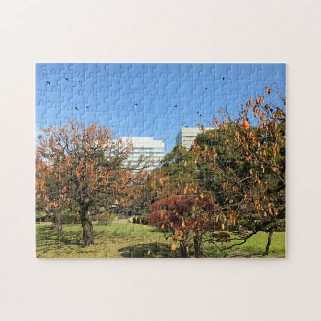 Nostalgic Autumn Sky Jigsaw Puzzle (Horizontal)