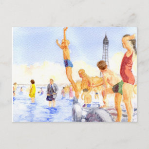 Nostalgic Blackpool Postcard