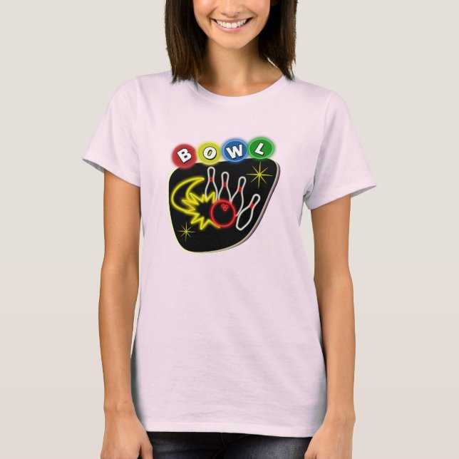 Nostalgic Bowling T-Shirt (Front)