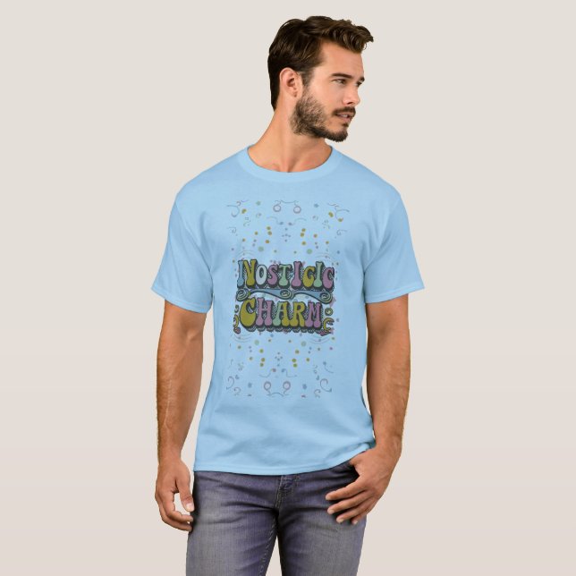 Nostalgic Charm" t-shirt (Front Full)