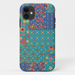 Nostalgic Faux Patchwork Pattern iPhone 5/5s Case