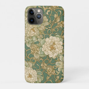 Nostalgic Florals in Vintage Hues iPhone 11 Pro Case