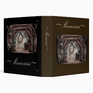 Nostalgic Ghost in the Attic Memories Binder