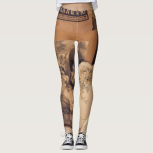 Nostalgic Glamour: Vintage Russian Portraits. Leggings
