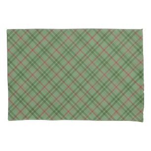 Nostalgic Green Christmas Pillowcase