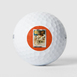 Nostalgic Halloween Slumber Goblins and Fairies Golf Balls