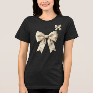 Nostalgic Handcrafted Style Soft Earth Tone Cozy B Tri-Blend Shirt