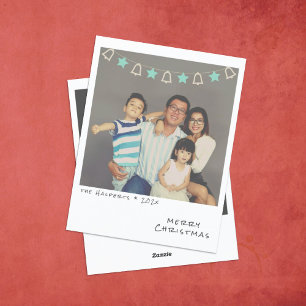 Nostalgic Instant Photo Christmas Card