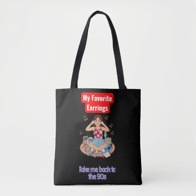 Nostalgic Memorial Art Tote Bag (Front)