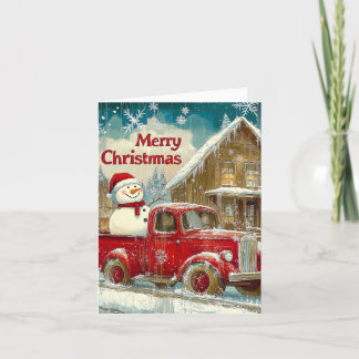 Nostalgic Noel Holiday Card