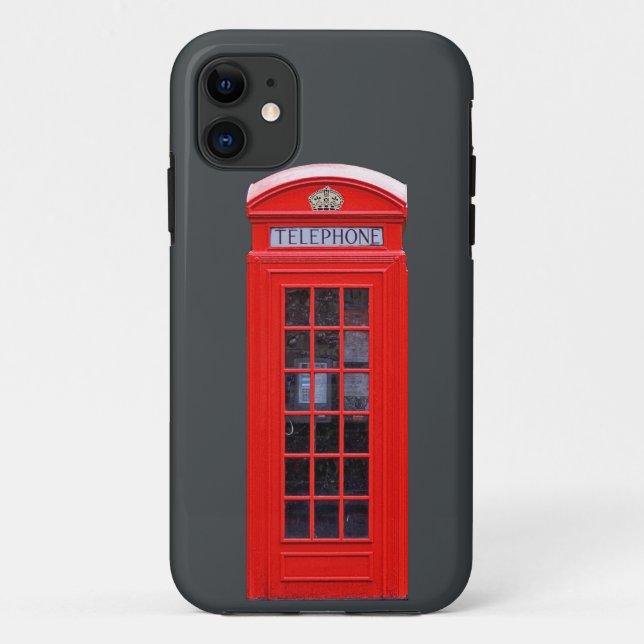 Nostalgic Pay Phone box case United Kingdom (Back)