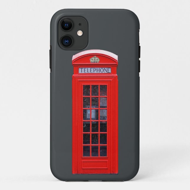 Nostalgic Pay Phone box case United Kingdom (Back)