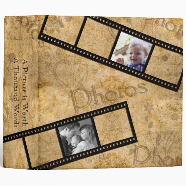 Nostalgic Photo Binder (Front/Spine)