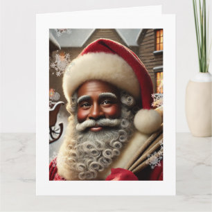 Nostalgic Santa Card