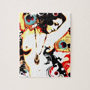 Nostalgic Seduction - Poetic Peacock Jigsaw Puzzle