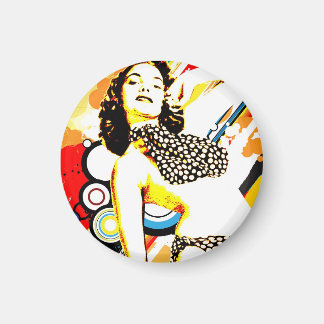 Nostalgic Seduction - Polka Dottie Magnet