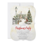 Nostalgic Vintage Holiday Tree Christmas Party