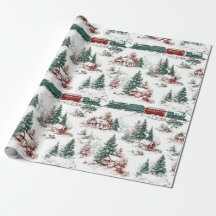 Nostalgic Vintage Red Green