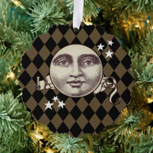 Nostalgic Vintage Steampunk Fantasy Ornament Card