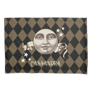 Nostalgic Vintage Steampunk Fantasy Pillowcase