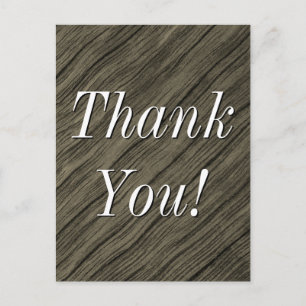 Nostalgic, Vintage "Thank You!" Postcard