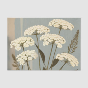 Nostalgic Yarrow Botanical Tissue Paper