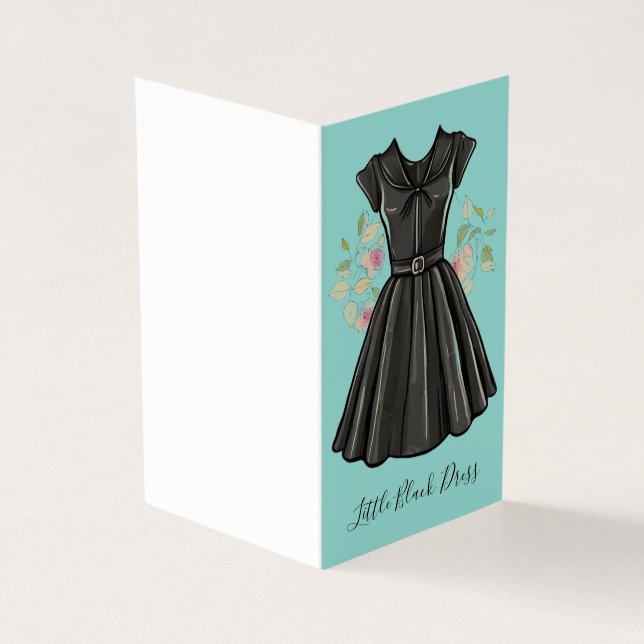 Nostalgique Beauté Petite robe noire LBD Blank (Outside)