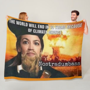 NOSTRADUMBASS FLEECE BLANKET