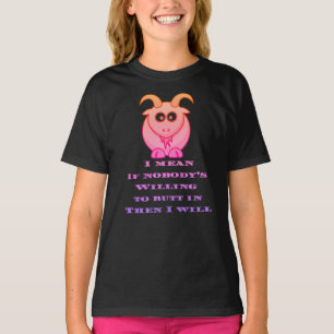 Nosy BILLY goat T-Shirt