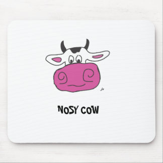 NOSY COW MOUSE PAD