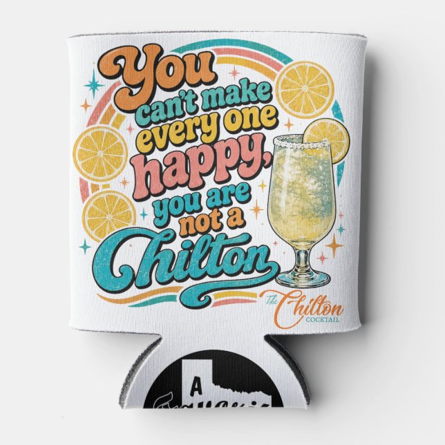 Not a Chilton tshirt  Can Cooler (Front)