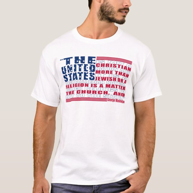 Not a Christian Nation T-Shirt (Front)