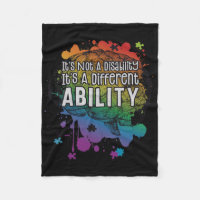 Not A Disability A Different Ability Autism Awaren