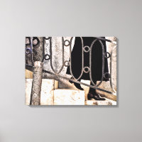 NOT A NUN Stretched Canvas Print