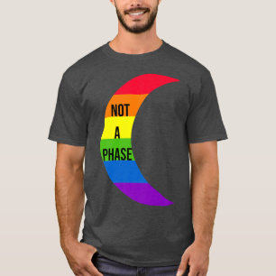 Not A Phase Pride Month LGBTQ+ LGBT Premium T-Shir T-Shirt