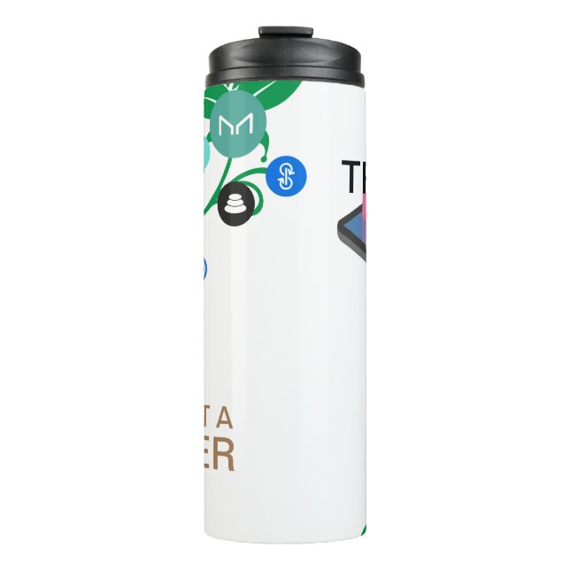 not a trader, just a farmer thermal tumbler (Front)