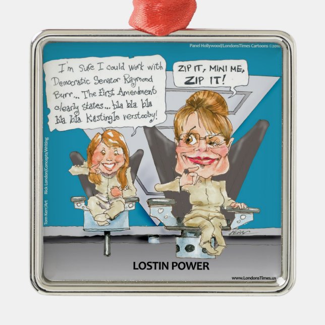 Not A Witch Funny Christmas Ornaments (Front)