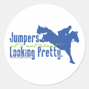 Not About Looking Pretty Classic Round Sticker