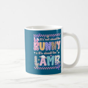 Not about the bunny christian jesus lamb bible coffee mug