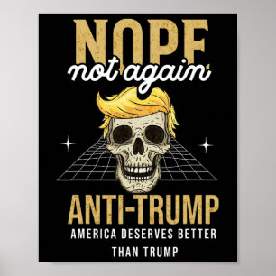 Not Again Anti-trump 2024  Poster