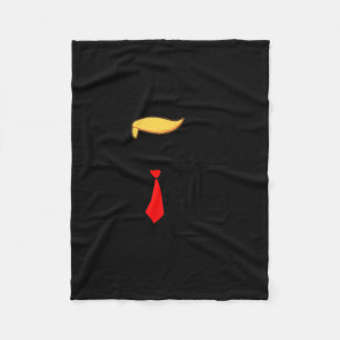 Not Again Funny Trump Apparel Nope Not Again Trump Fleece Blanket