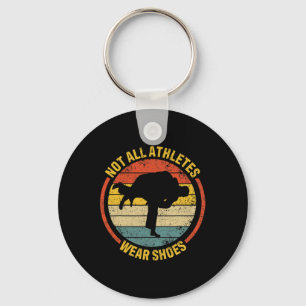 Not All Athletes Wear Shoes Judo Keychain