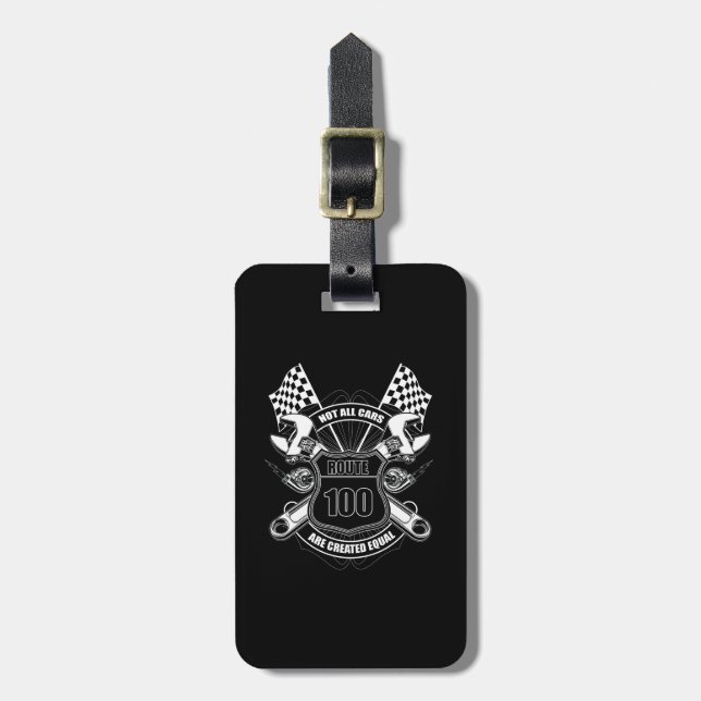 Not All Cars Are Created Equal Luggage Tag (Front Vertical)