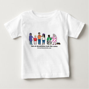 Not All Disabilities Look the Same Kids' Shirt