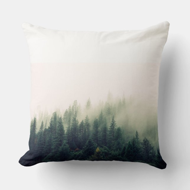 "Not all those who wander are lost" Throw Pillow (Front)