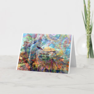 Not All Those Who Wander Inspirational Quote Card