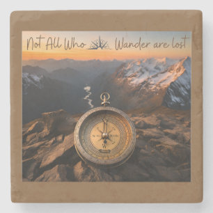Not All Who Wander Are Lost Coaster